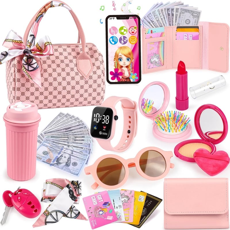 Children's play house handbag toy