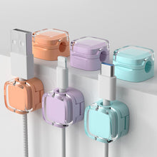 Load image into Gallery viewer, 6 Pack Magnetic Cord Organizer Holder