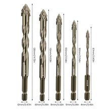 Load image into Gallery viewer, Four Blade Serrated Eccentric Drill
