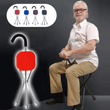 Load image into Gallery viewer, Foldable Walking Stick Chair