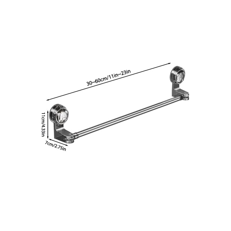 Wall-mounted Punch-free Door Drain Storage Rack