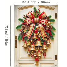 Load image into Gallery viewer, Christmas Bell Door Curtain