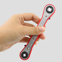 Load image into Gallery viewer, Maintenance Double-ended Square Ratchet Wrench