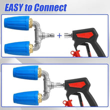 Load image into Gallery viewer, Dual/Triple Turbo Nozzle Pressure Washer