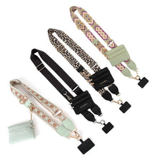 Load image into Gallery viewer, Phone Strap with Zippered Pouch