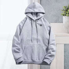 Load image into Gallery viewer, USB power heated hooded sweatshirt