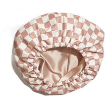 Load image into Gallery viewer, Satin Lined Luxury Shower Cap