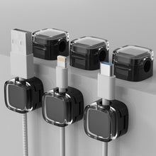 Load image into Gallery viewer, 6 Pack Magnetic Cord Organizer Holder