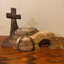 Load image into Gallery viewer, Easter Scene Wooden Decoration