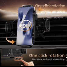 Load image into Gallery viewer, Wireless Charging Rotating Car Mount