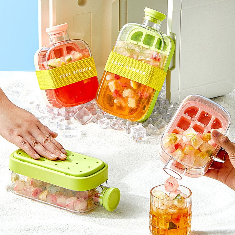 Creative Ice Cube Maker with Portable Kettle