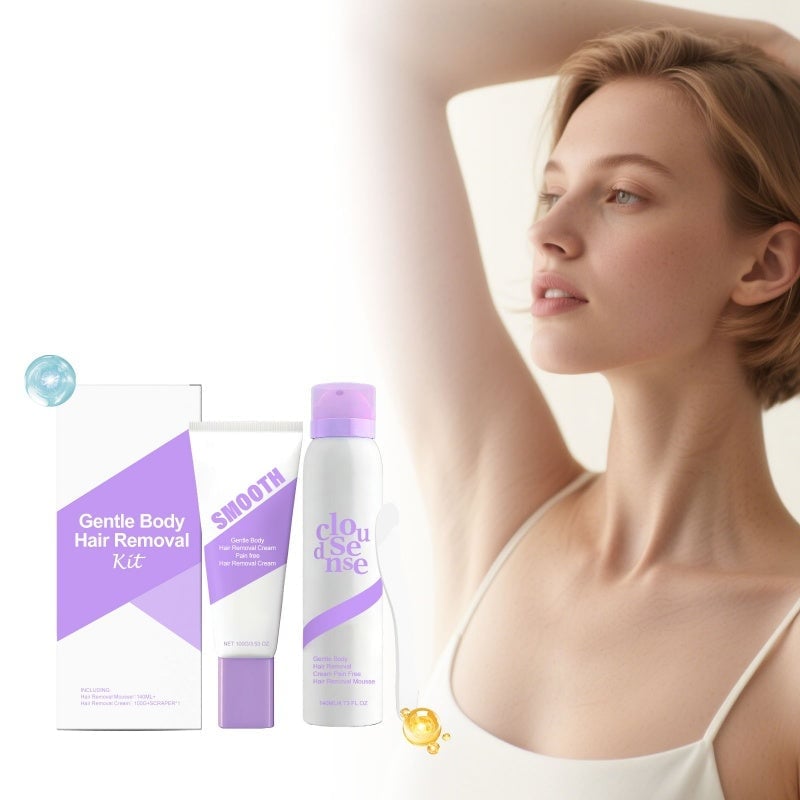 Gentle Body Hair Removal Kit