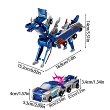 Load image into Gallery viewer, 2-in-1 Magnetic Cars That Transform into Flying Dragon and Unicorn
