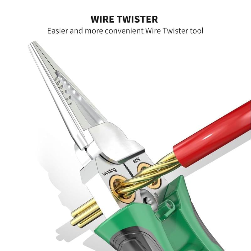 8-in-1 Electrician’s Pliers