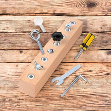 Load image into Gallery viewer, Educational Screw-Tightening Busy Board