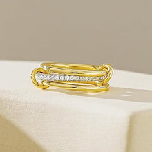 Load image into Gallery viewer, Interlocking Stackable Rings for Women