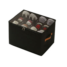 Load image into Gallery viewer, Collapsible Shoe Organizer Box with Transparent Cover