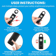 Load image into Gallery viewer, Self-defense Keychain