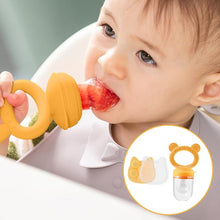 Load image into Gallery viewer, Baby Food Fruit Feeder &amp; Breastmilk Popsicle Mold Set