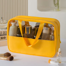Load image into Gallery viewer, PU Portable Toiletry Bag