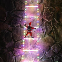 Load image into Gallery viewer, Santa Claus LED Ladder Light