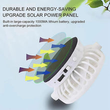 Load image into Gallery viewer, Sakerplus Solar Powered Cooling Fan Cap
