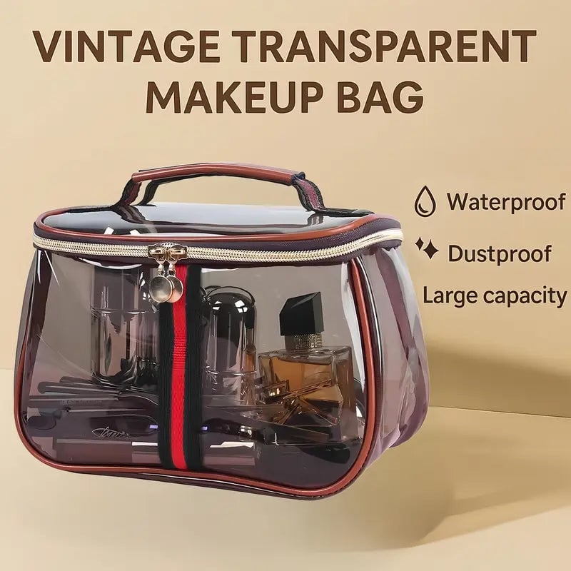 Vintage Retro Vanity Makeup Bag