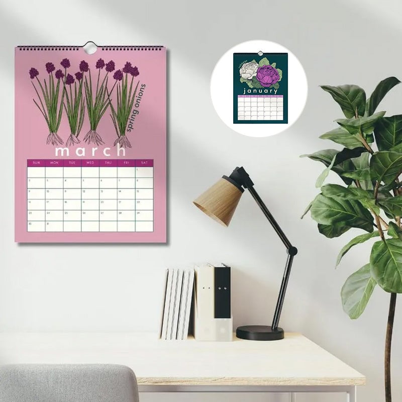 🥕2025 Calendar : Seasonal Produce