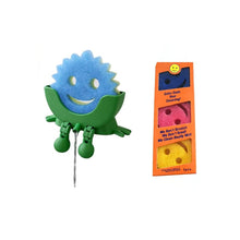 Load image into Gallery viewer, Cute Smiling Sponge Holder With Drainage