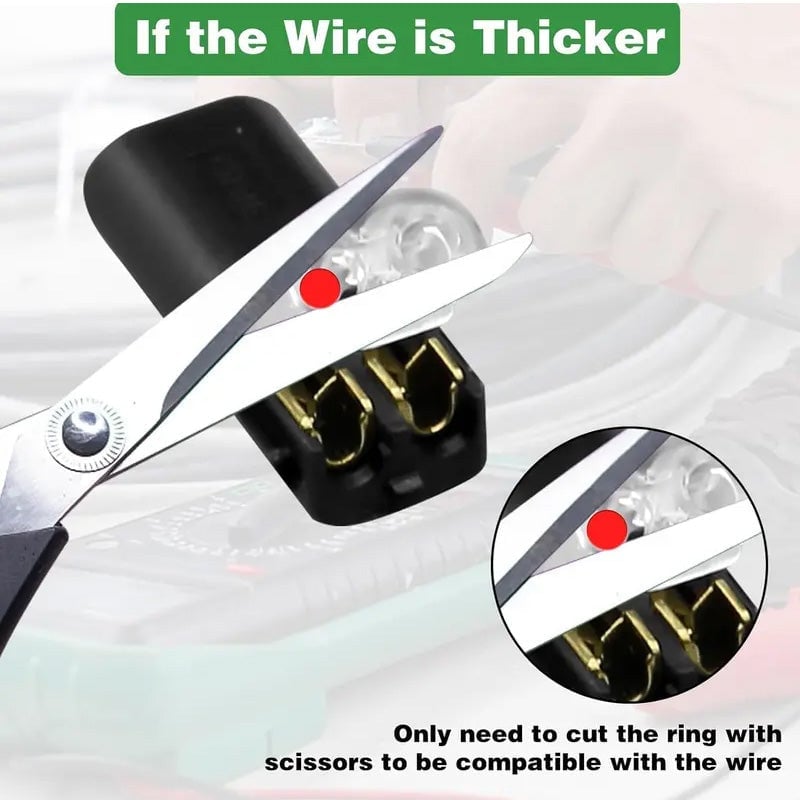 LED Strip Connector Plug with Locking Buckle