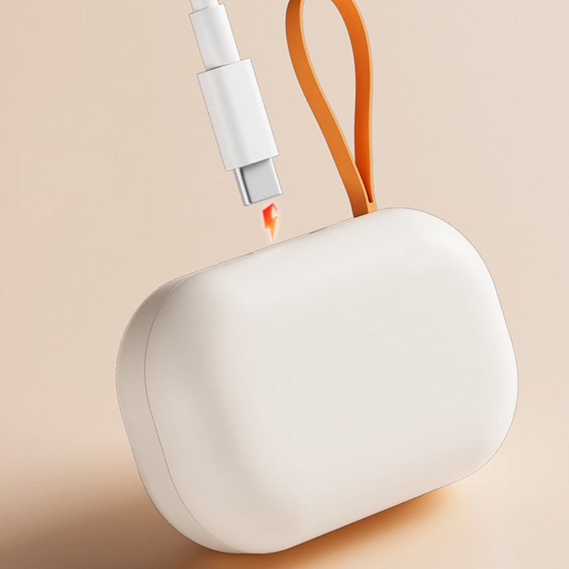 Portable Rechargeable Ultrasonic Contact Lens Cleaner Case