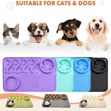 Load image into Gallery viewer, Slow Feeder Lick Mat for Dogs &amp; Cats