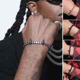Black Panther Tennis Bracelet