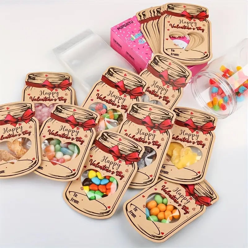Drift Bottle Shape Greeting Cards 24pcs