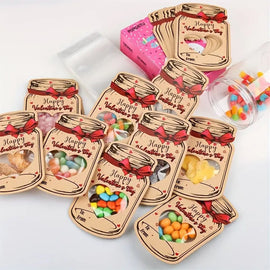 Drift Bottle Shape Greeting Cards 24pcs