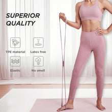 Load image into Gallery viewer, 8-Shaped Silicone Resistance Band with Massage Grip