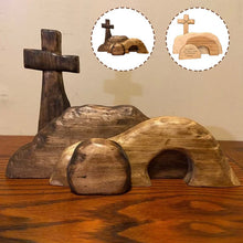 Load image into Gallery viewer, Easter Scene Wooden Decoration