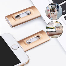 Load image into Gallery viewer, 3 in 1 Portable High Speed USB 3.0 Memory Storage