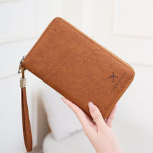 Load image into Gallery viewer, RFID Blocking Travel Passport Wallet