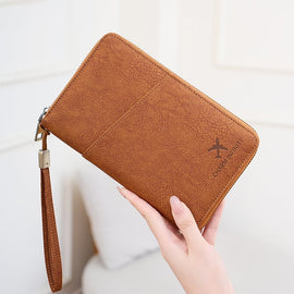 RFID Blocking Travel Passport Wallet