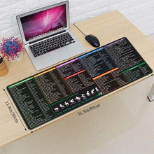 Load image into Gallery viewer, Excel Keyboard Shortcut Mouse Pad