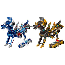 Load image into Gallery viewer, 2-in-1 Magnetic Cars That Transform into Flying Dragon and Unicorn