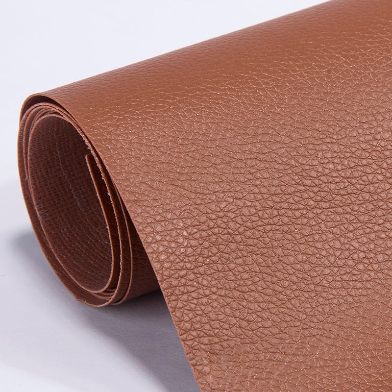 Self-adhesive leather refinisher