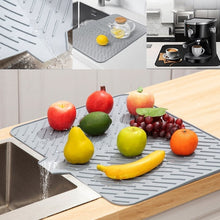 Load image into Gallery viewer, Large Size Silicone Dish Drying Mat