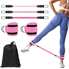 Load image into Gallery viewer, Ankle Resistance Band Set for Leg and Hip Training