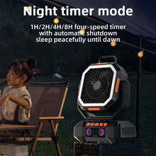 Load image into Gallery viewer, Portable Rechargeable Camping Fan 40000mAh