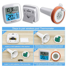 Load image into Gallery viewer, Swimming Pool Thermometer