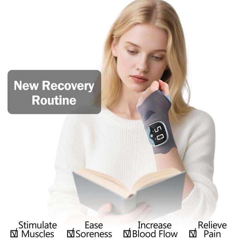 Sakerplus® Hand Massager with Heat and Intensity Control