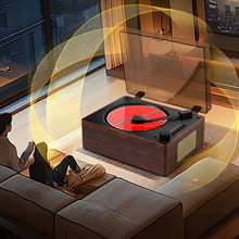 Load image into Gallery viewer, Time Retro CD Player Album Player Bluetooth Record Speaker