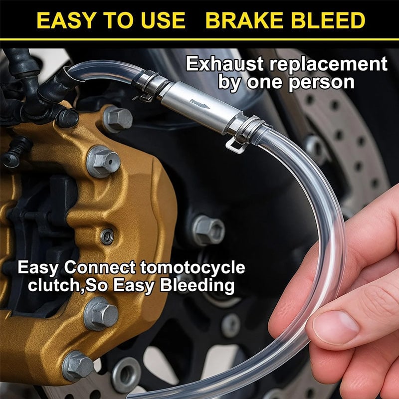 One Way Check Valve Tube Bleeding Tool Kit